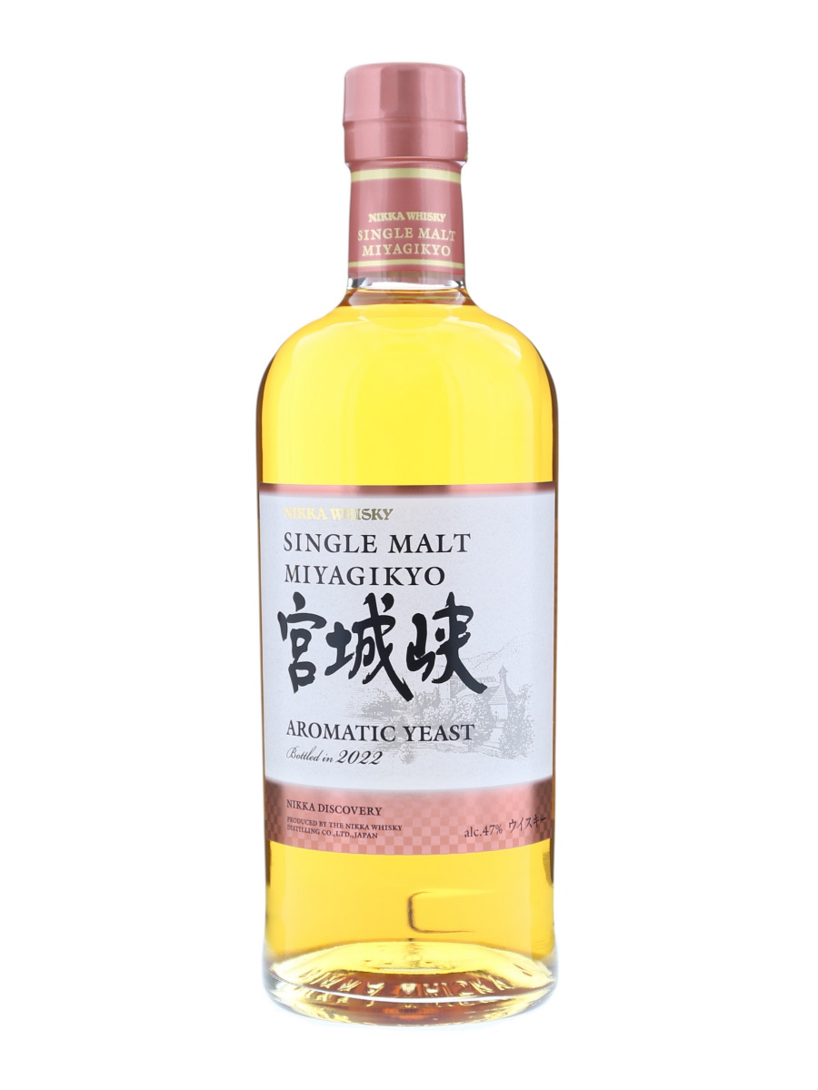 一甲 余市蒸馏所 & 宮城峡蒸馏所 Single Malt Aromatic Yeast 2022 700ml 48% / 47% -  Kabukiwhisky Buy Japanese whisky