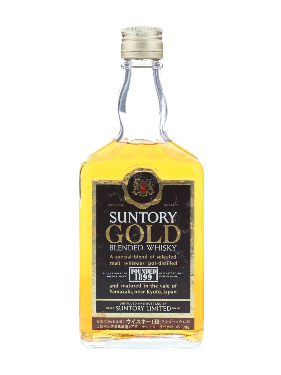 Suntory Gold Blended Whisky Bot. Pre 1989 72cl / 42% - Kabukiwhisky Buy ...