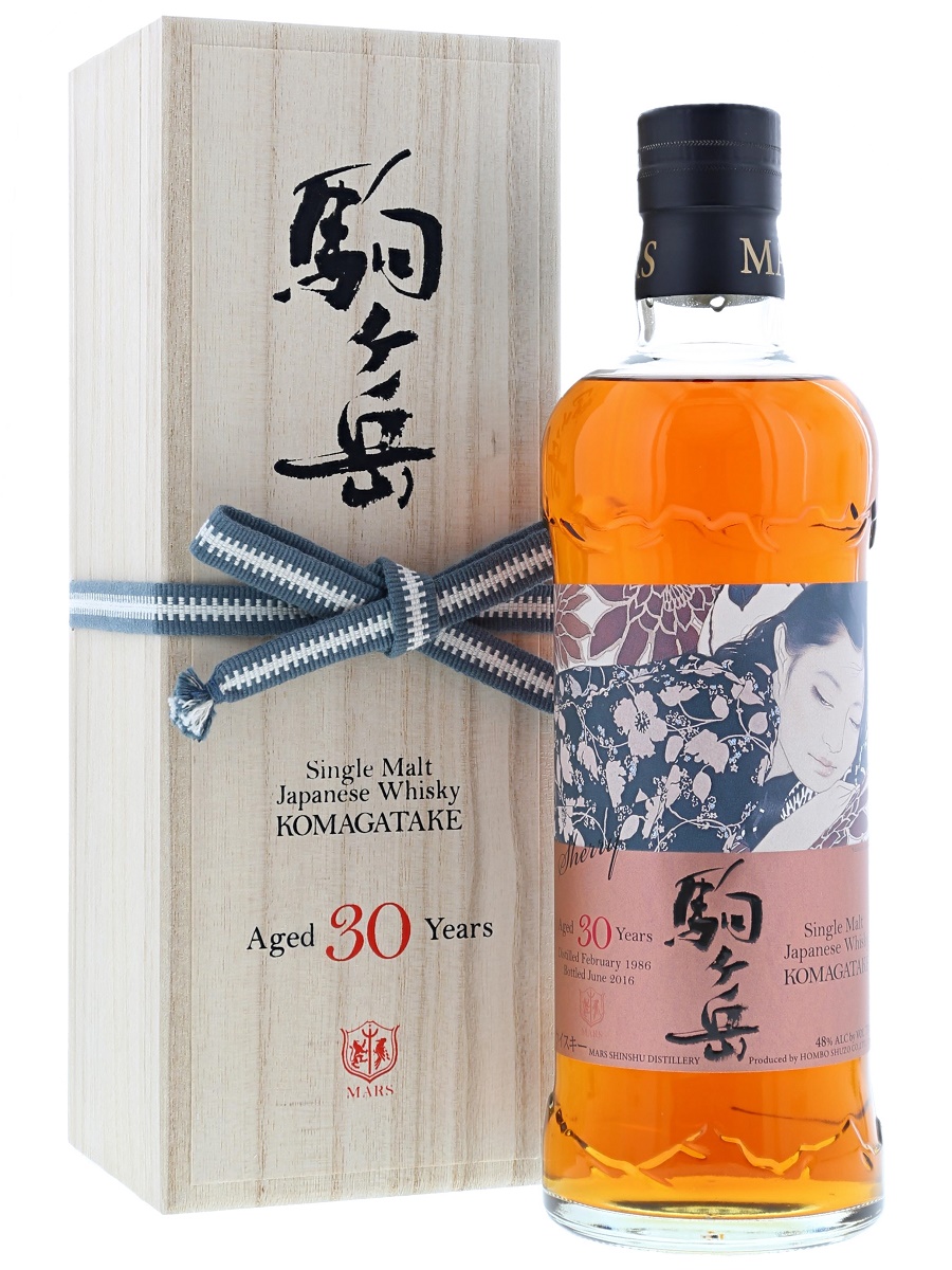 マルス 駒ヶ岳 30年 シェリー カスク 1986-2016 700ml / 48% - Kabukiwhisky Buy Japanese  whisky