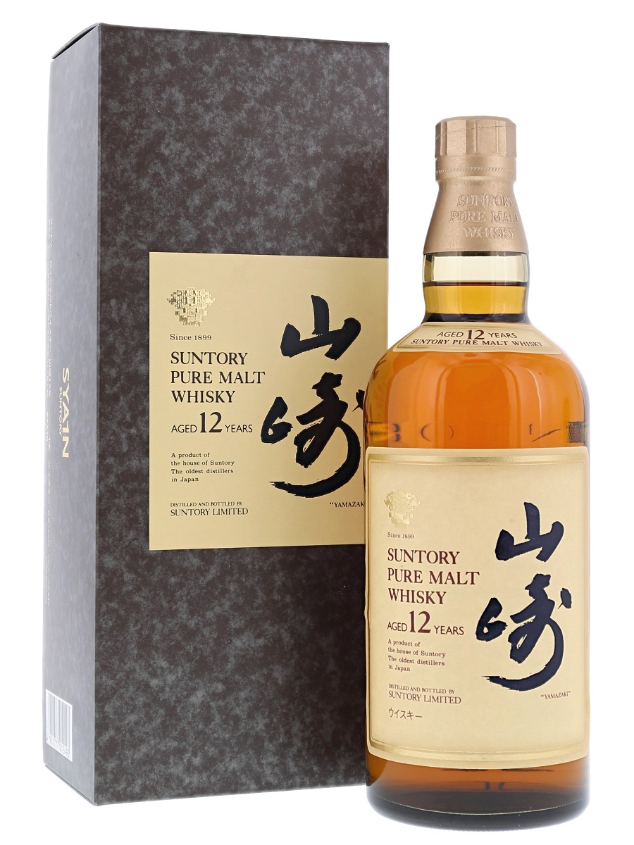 山崎 12年 ピュア モルト 750ml/ 43% - 歌舞伎ウイスキー 日本の