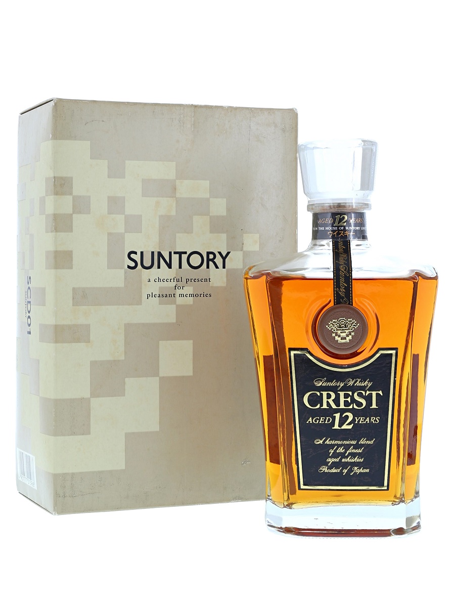 Suntory Crest Blended Whisky 12 Year 70cl / 43% - Kabukiwhisky Buy