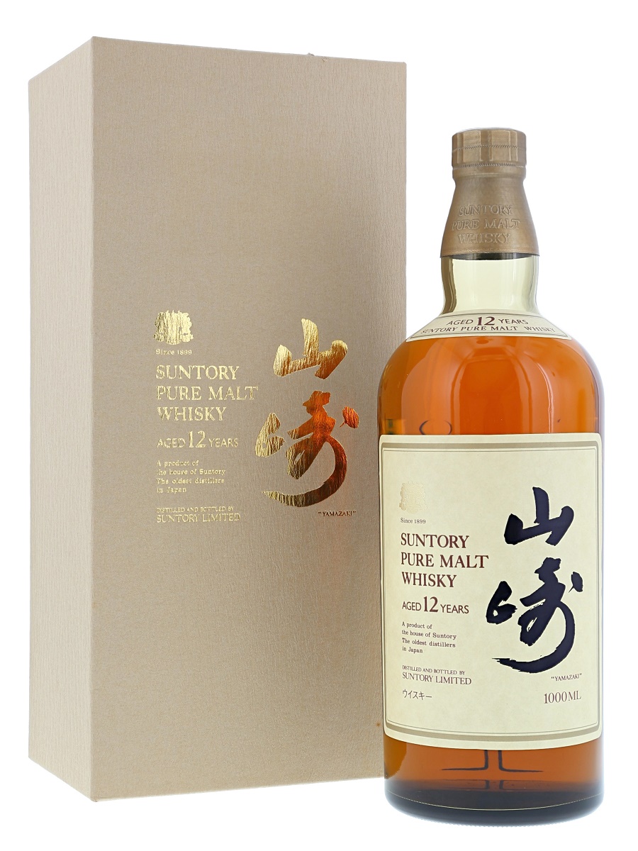 山崎 12年 ピュア モルト 向獅子1000ml / 43% - Kabukiwhisky Buy Japanese whisky