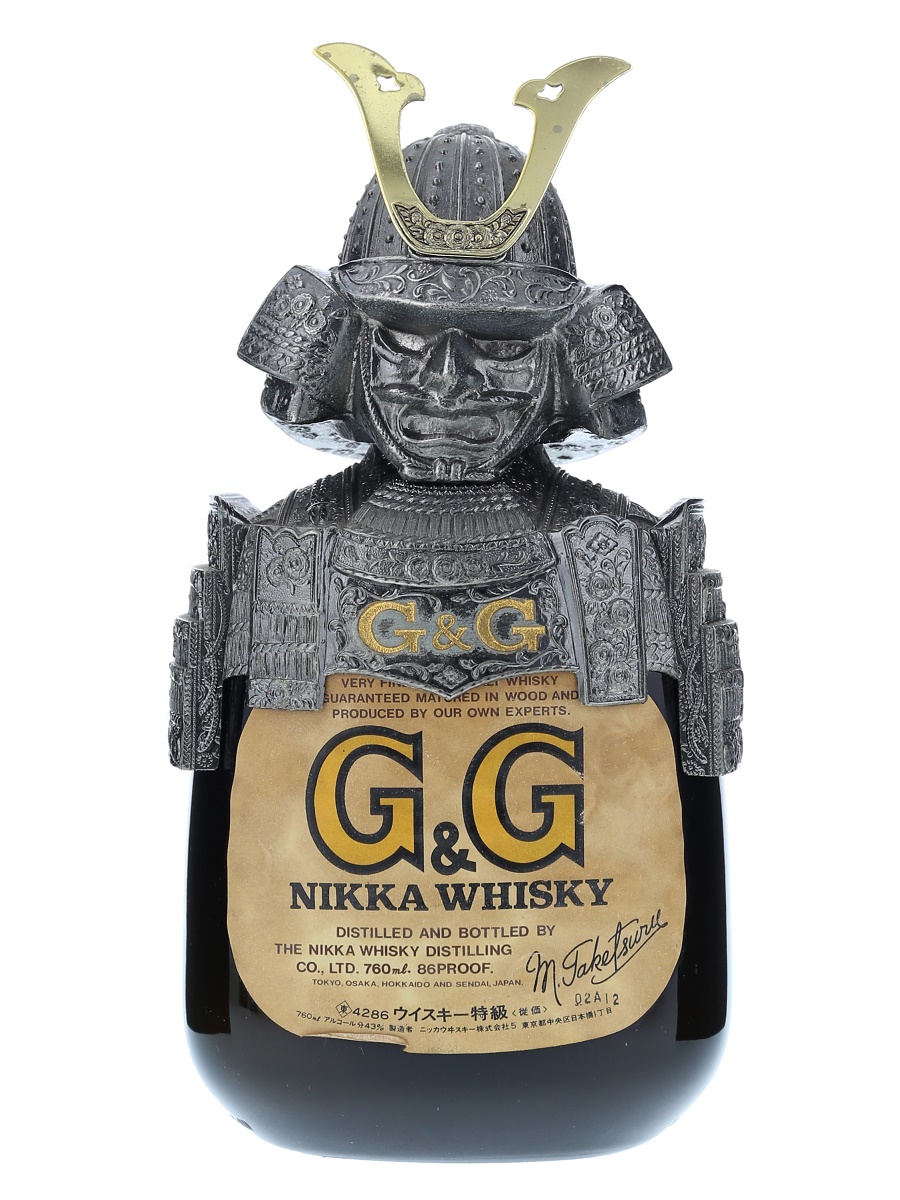 ニッカ G&G ウィスキー 侍武将 兜 760ml / 43% - 歌舞伎ウイスキー 日本のウイスキー通販