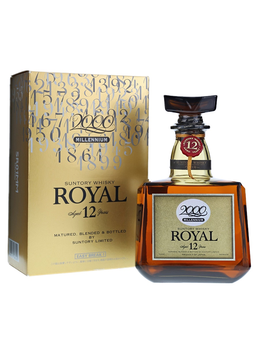 Suntory Royal Blended Whisky 12 Year Millennium 2000 Bottle 70cl