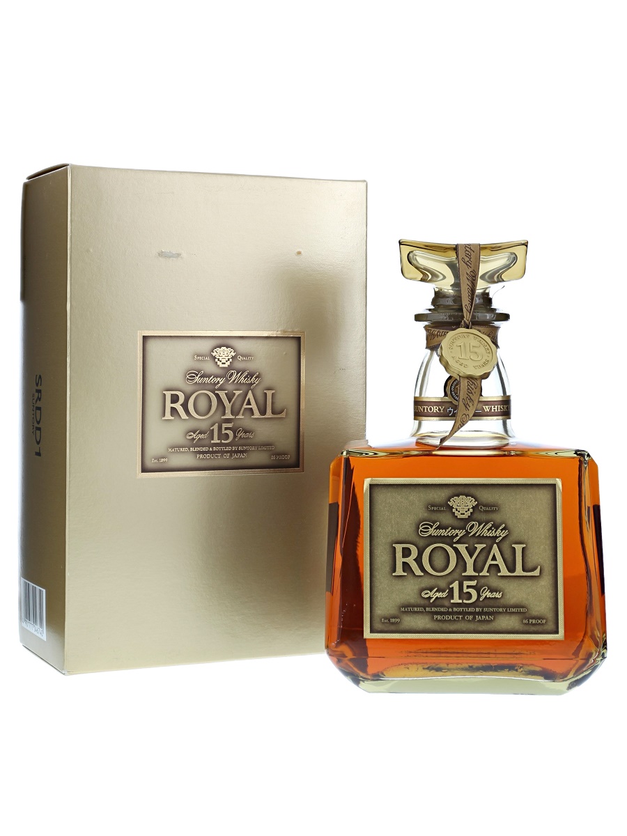 Suntory Royal Blended Whisky 15 Year Gold Label 75cl / 43% ...