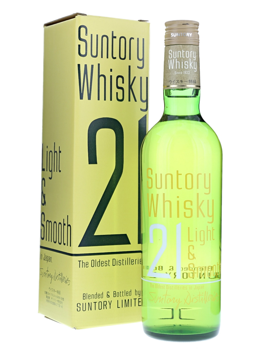 Suntory whisky 21 lightu0026smooth エルク 特級 - 酒