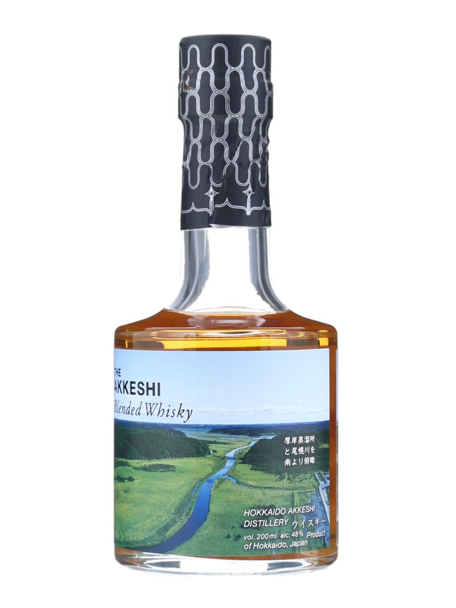 厚岸 ブレンデッド ウイスキー 2021 尾幌川ラベル 200ml / 48% - Kabukiwhisky Buy Japanese whisky