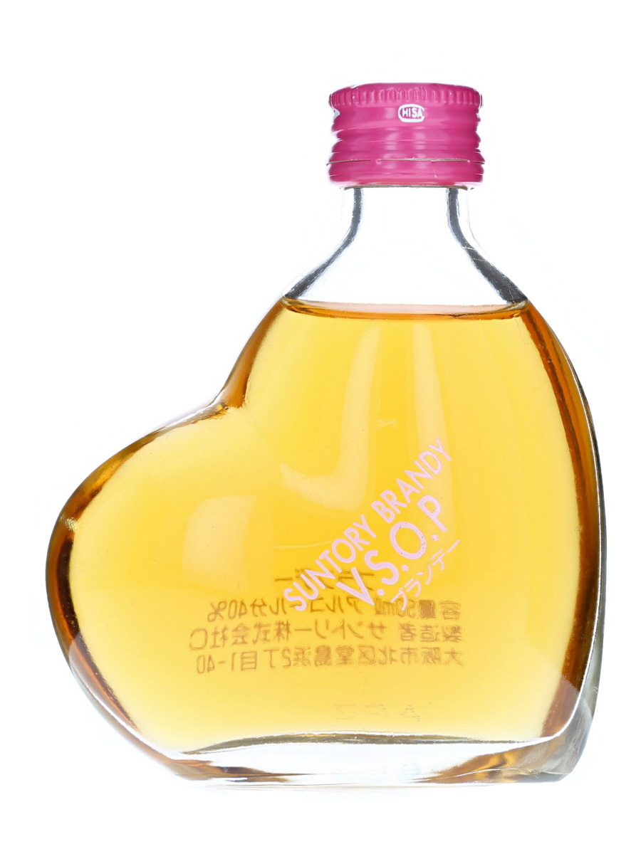 サントリー ブランデー VSOP ハートボトル 50ml / 40% - Kabukiwhisky Buy Japanese whisky