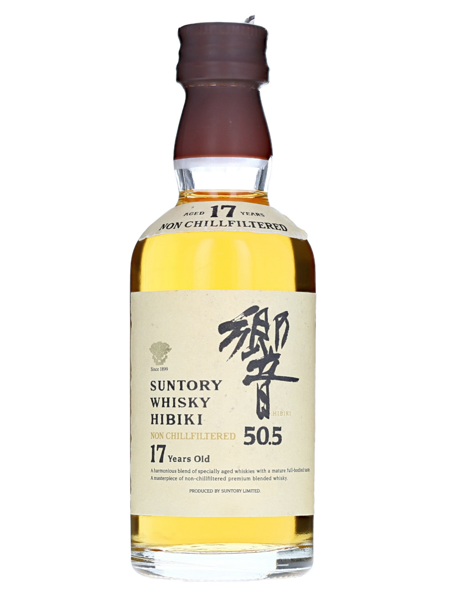 三得利 響 17年 50.5 旧瓶子 Non Chillfiltered 50ml / 50.5% - Kabukiwhisky Buy  Japanese whisky