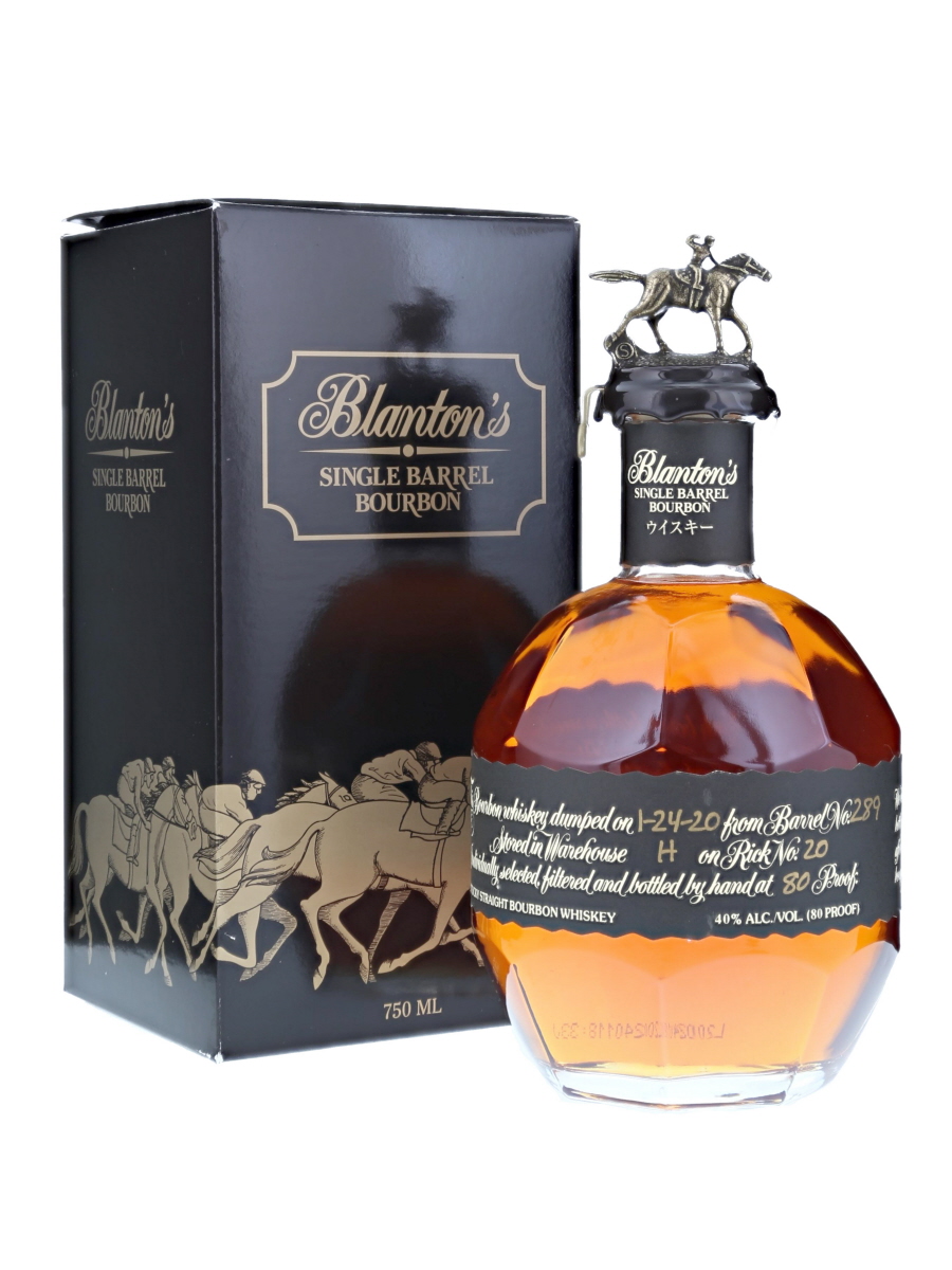 2本 ブラントン ブラック ウィスキー Blanton whisky - ウイスキー