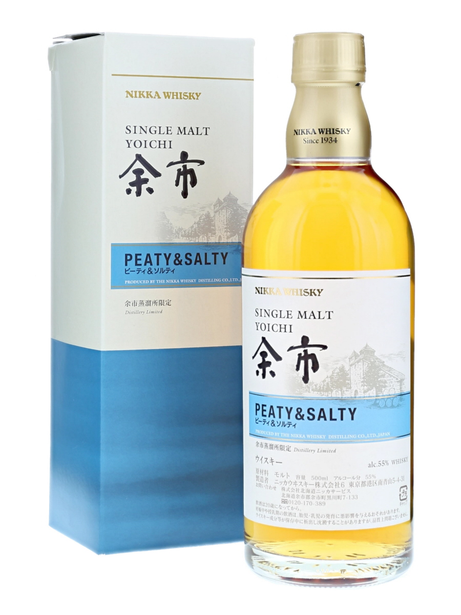 一甲 余市蒸馏所 单一麦芽威士忌 Peaty & Salty 500ml / 55%