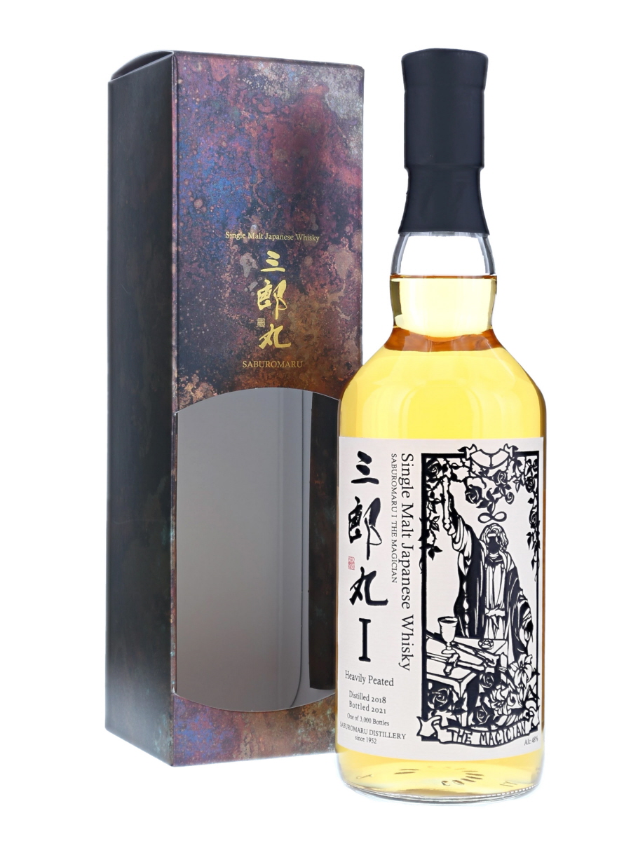 三郎丸 1 マジシャン 2018-2021 ヘビリーピーテッド 700ml / 48% - Kabukiwhisky Buy Japanese  whisky