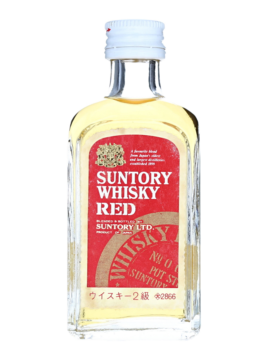 サントリー ウイスキー レッド 2級表示 50ml / 39% - Kabukiwhisky Buy Japanese whisky