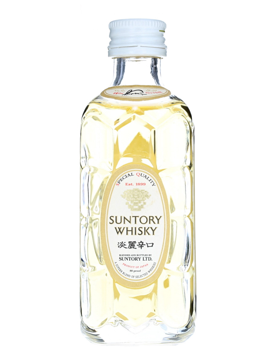 Suntory Whisky Shiro Kaku Miniature Bottle 5cl / 40% - Kabukiwhisky Buy ...