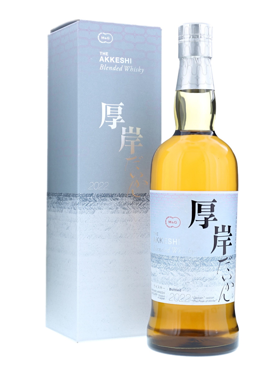 厚岸 大寒 ウイスキー Akkeshi Daikan Whisky 1本 箱付き ...