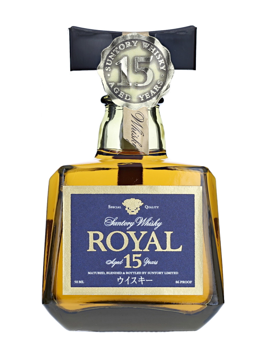 三得利​ Royal 威士忌 15年 Miniature Bottle 50ml / 43% - Kabukiwhisky Buy Japanese  whisky
