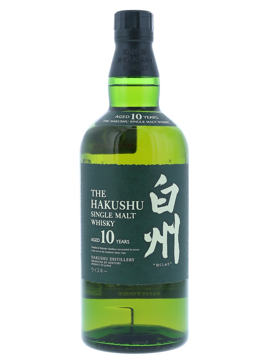 Hakushu 10 Year Single Malt 70cl / 40% Front