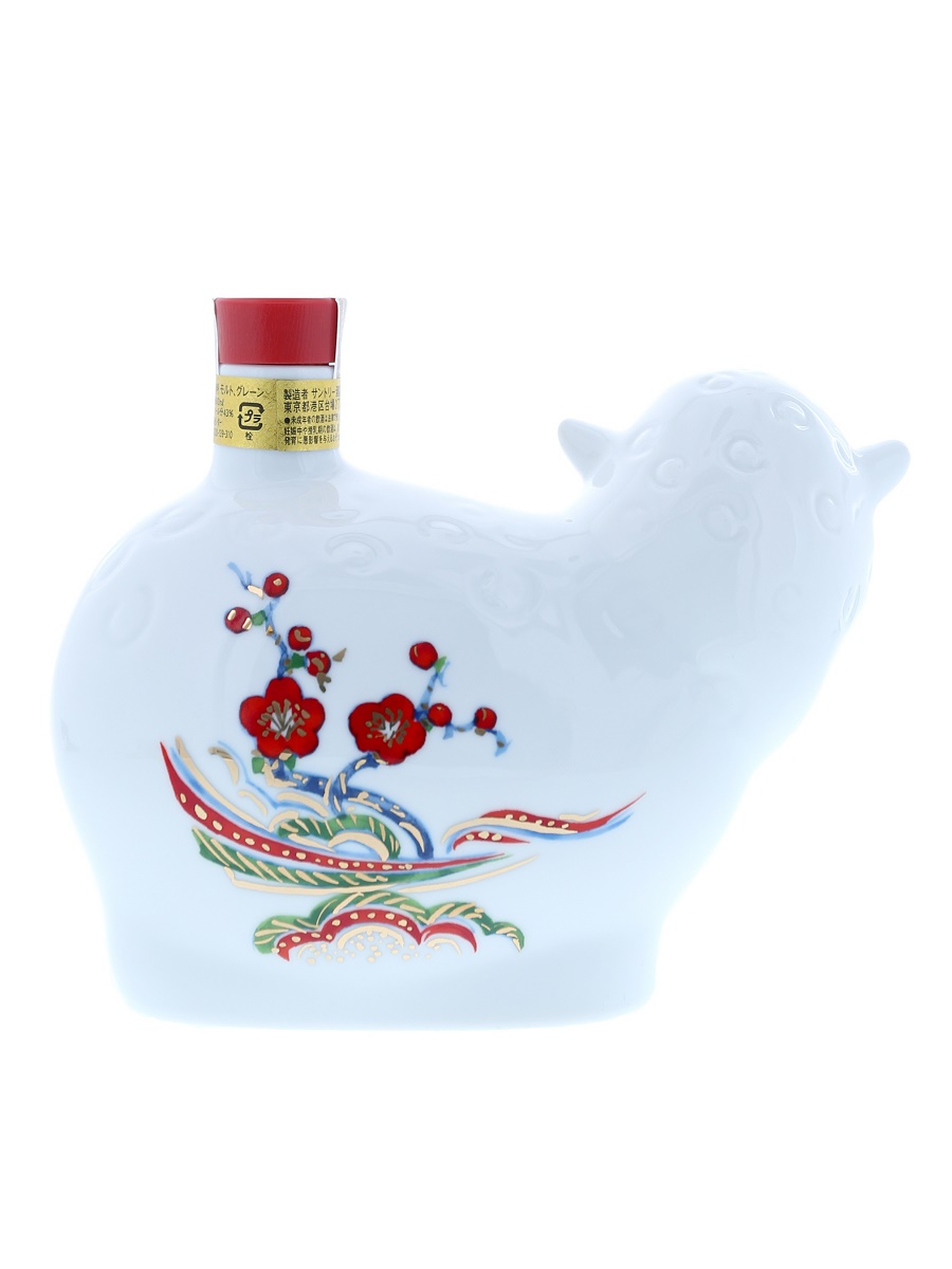 Royal Zodiac Ceramic Sheep 2015 60cl / 43% Back