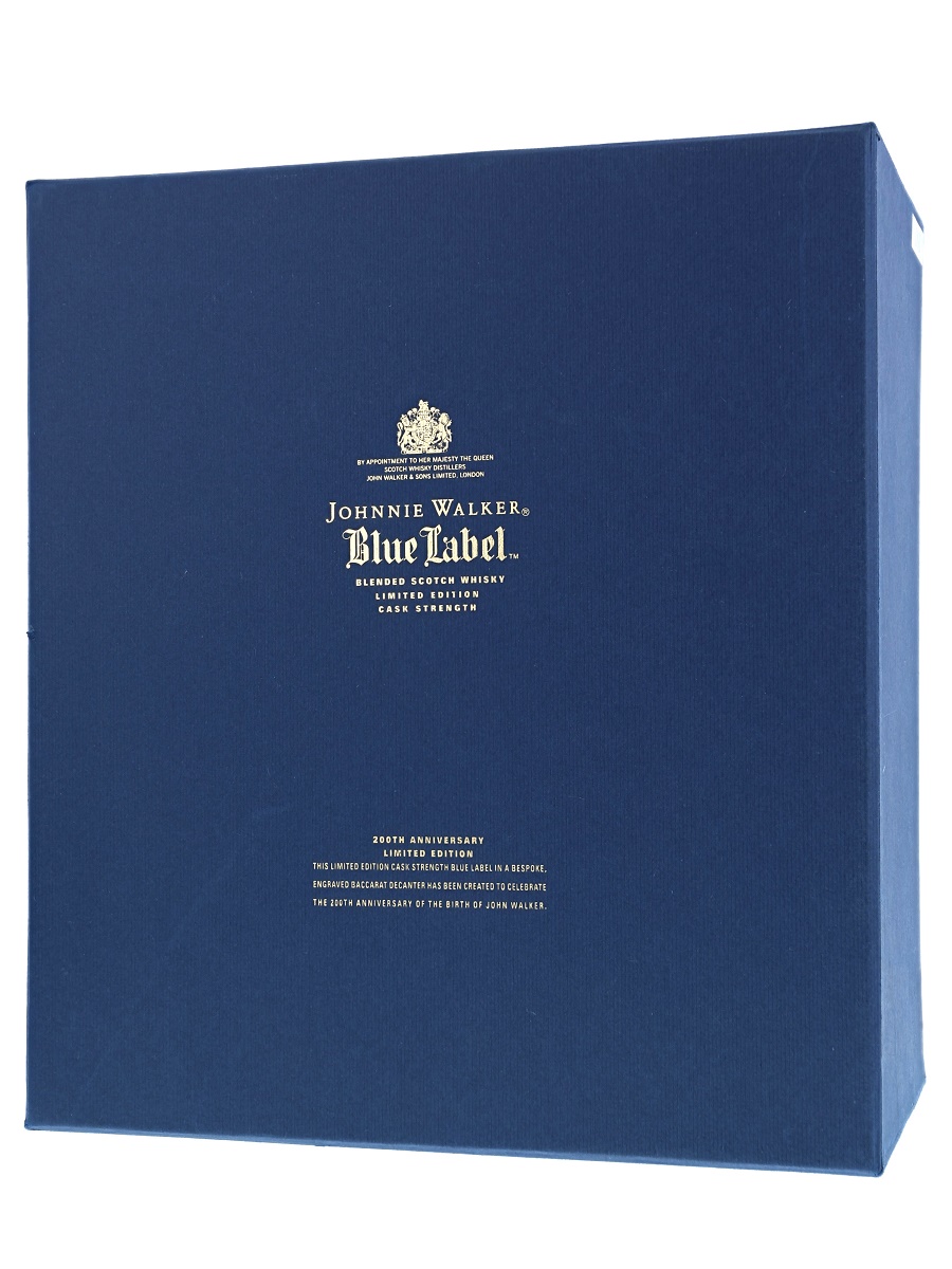 Johnnie Walker Blue Label 200th Anniversary 75cl / 59.9% Box
