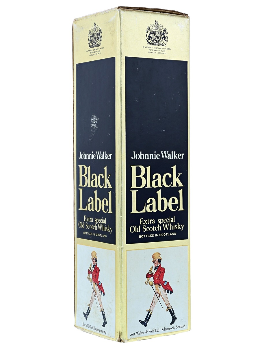 Johnnie Walker Black Label Bot. Pre1989 76 cl / 43% Box