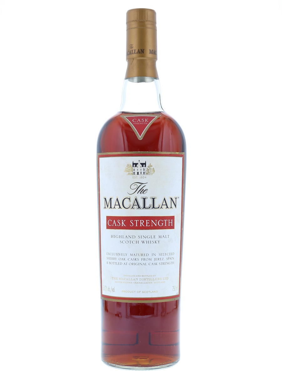 Macallan Sherry Oak Cask Strength 70 cl / 58% Front